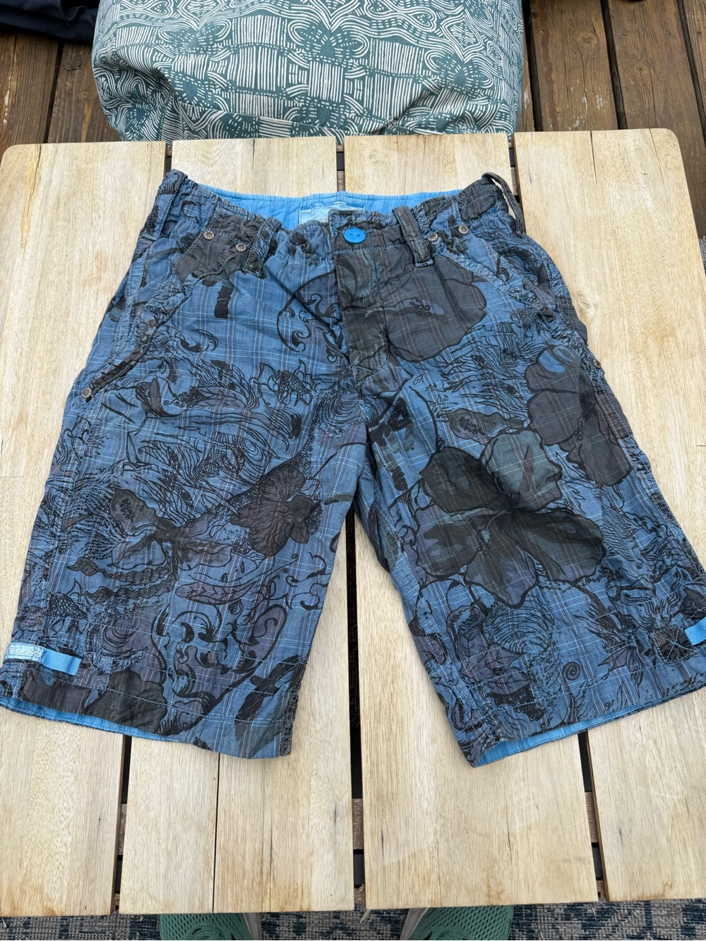 Vintage Jet Lag League Y2K Cargo Shorts - Size 30